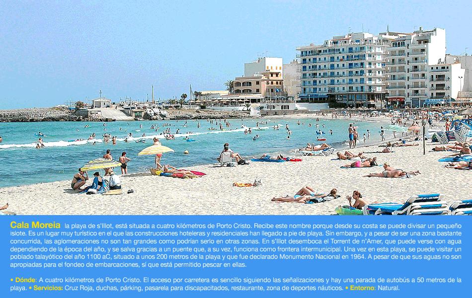 Cala Moreia (playa de s’Illot)