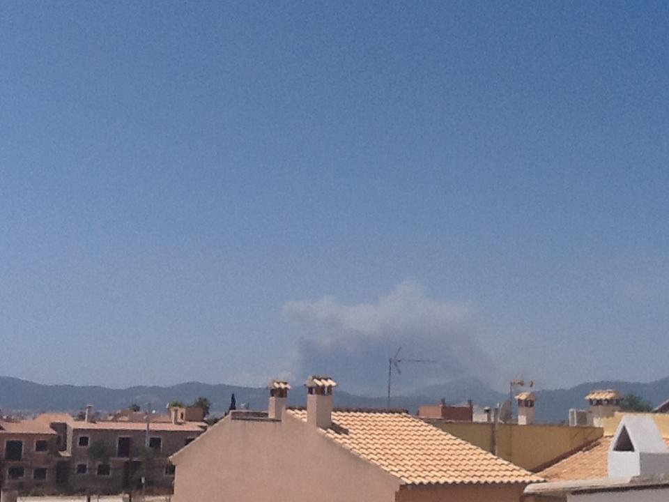 Incendio en Andratx