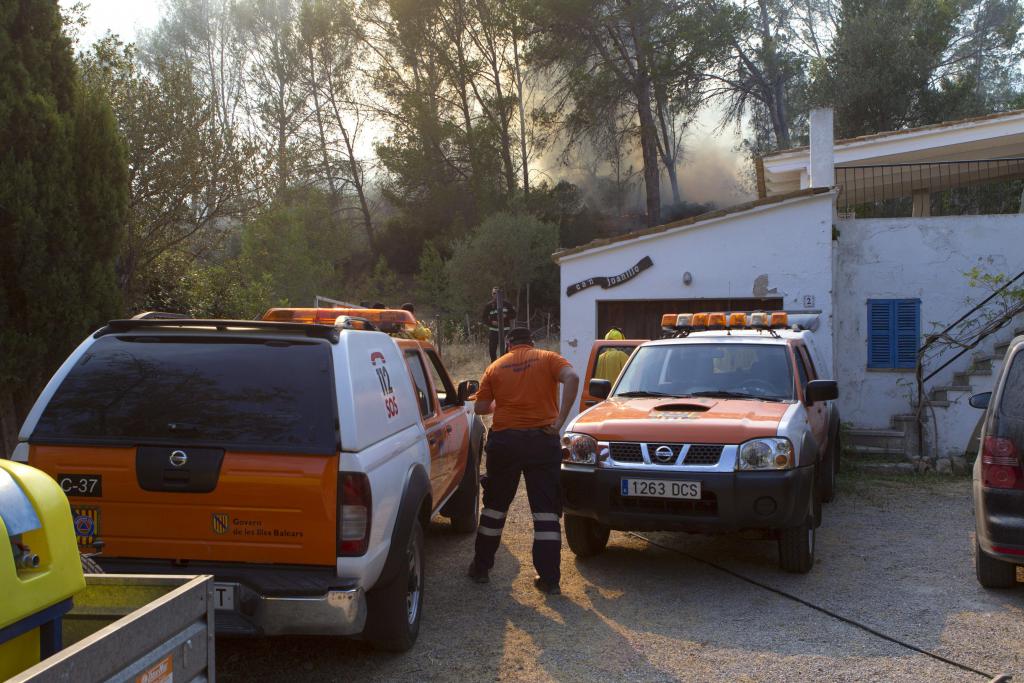 Incendio Forestal en Sa Coma Calenta de Andratx