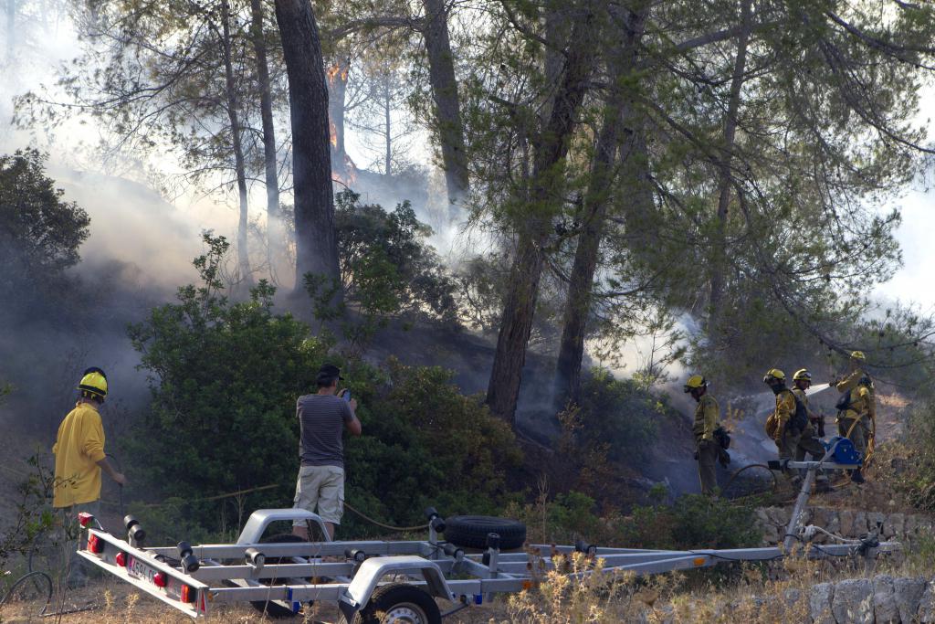 Incendio Forestal en Sa Coma Calenta de Andratx