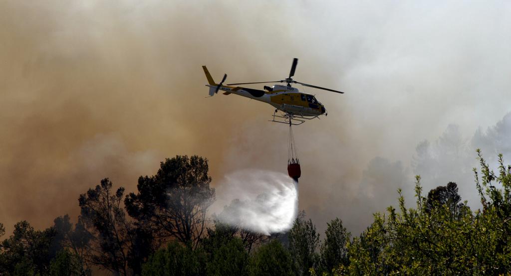 Incendio Forestal en Sa Coma Calenta de Andratx