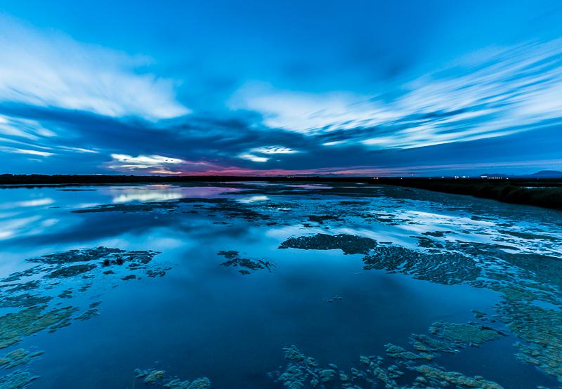 Reflejos azules