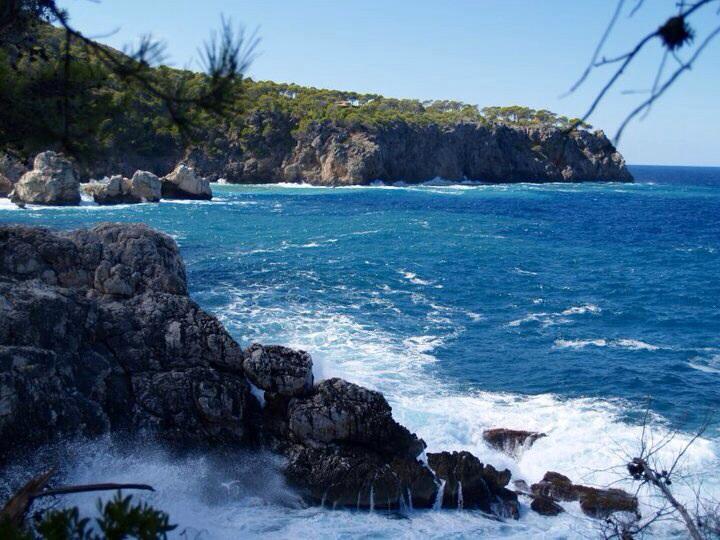 Cala de Deià en Mallorca