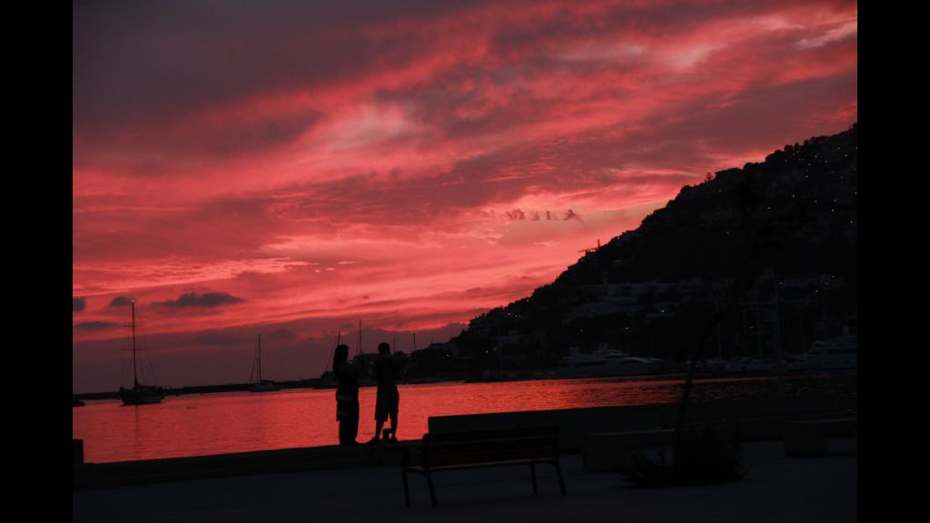 Puesta de sol en el Port d'Andratx