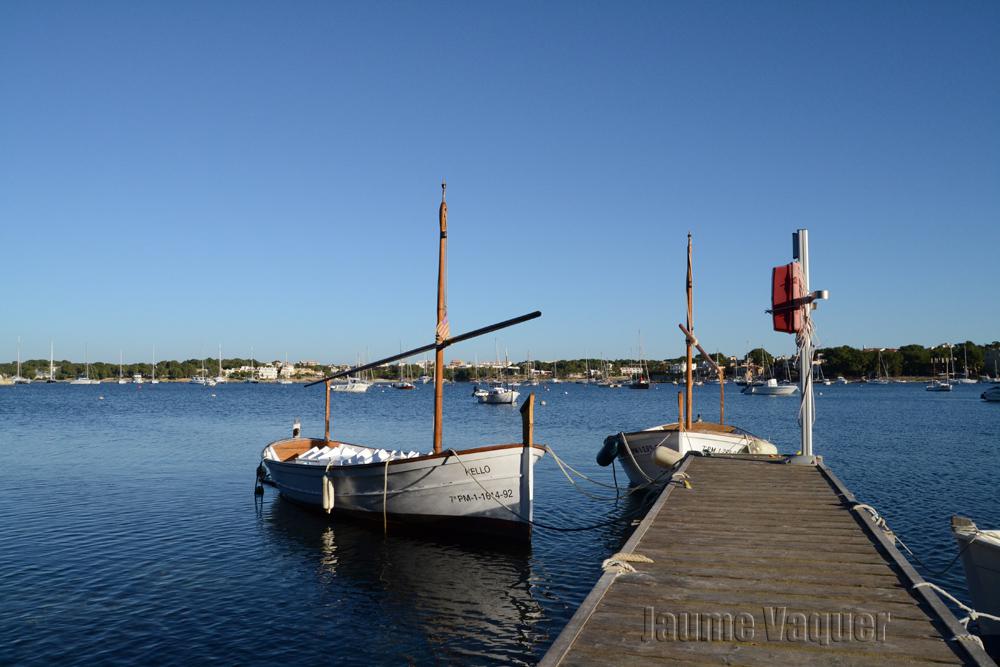 Llaüt, embarcación de Mallorca en Portocolom