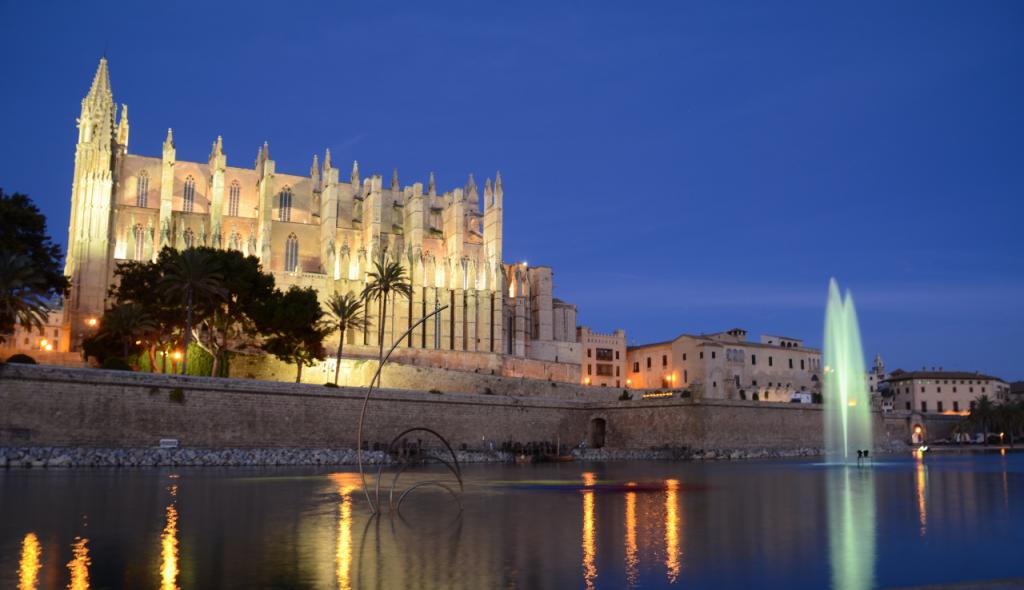 Catedral de Palma y Parc de la Mar, Mallorca