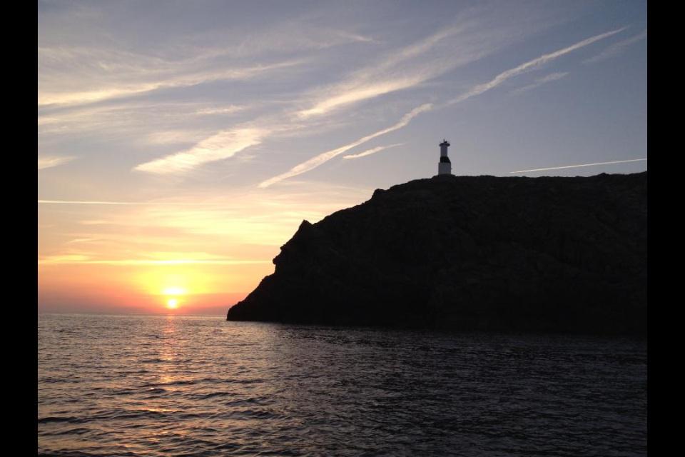 Amanecer en Cap Pinar, Mallorca