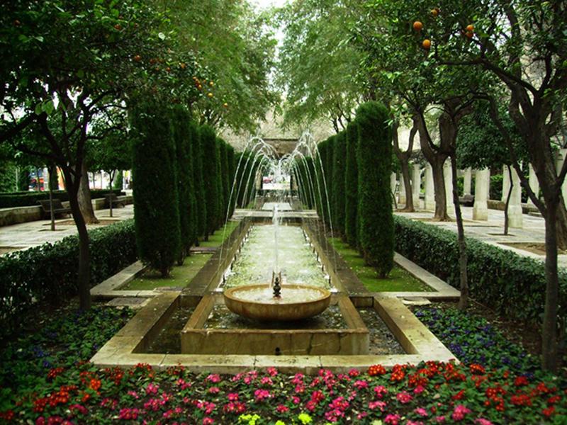 Fuente de s'Hort des Rei en Palma de Mallorca