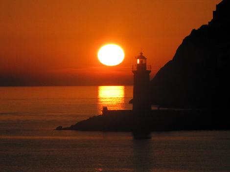 Puesta de sol en el Port d'Andratx