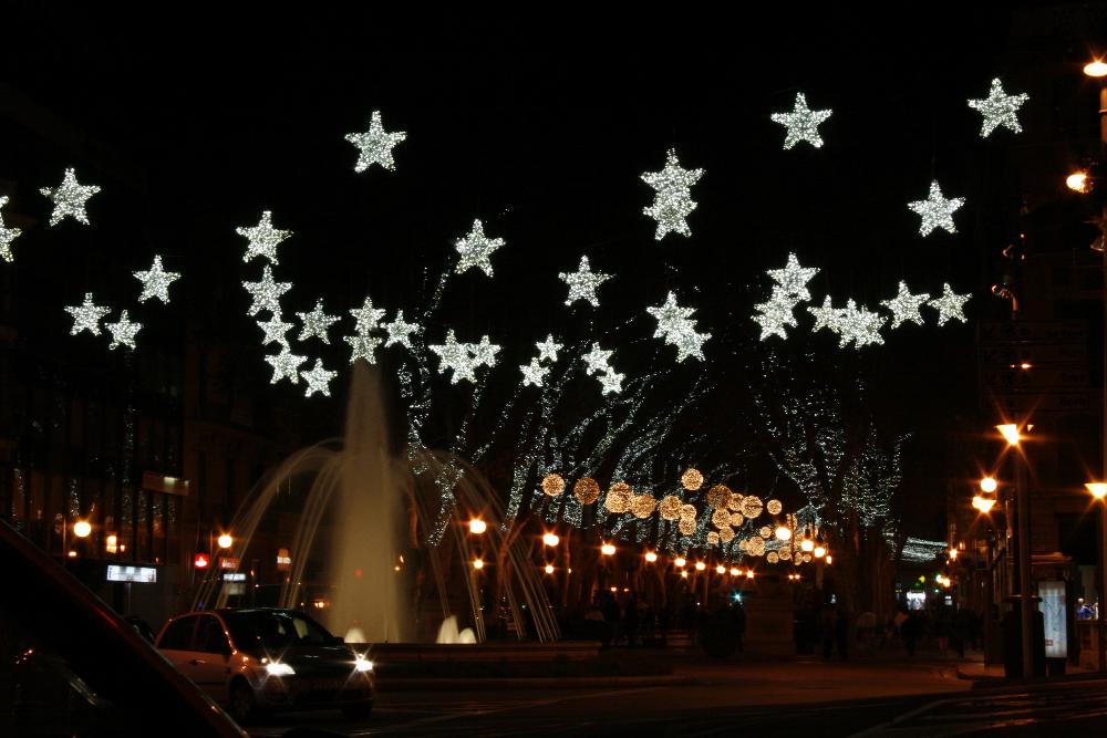 paseo de Es Born de Palma en Navidad