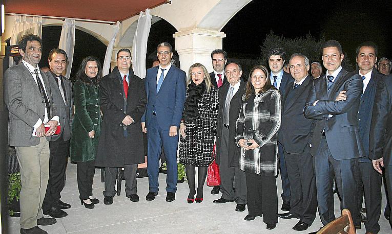 recepción al ministro de marruecos Aziz Rabbah
