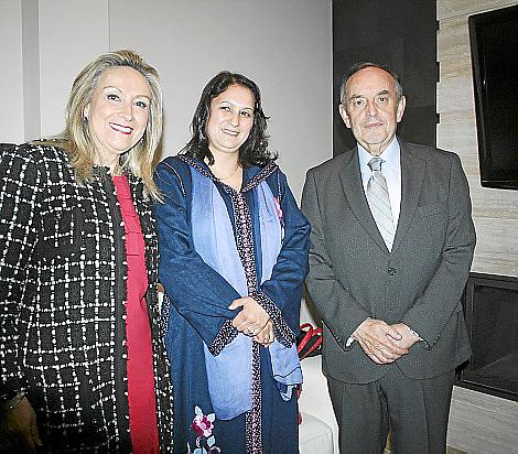recepción al ministro marroquí Aziz Rabbah