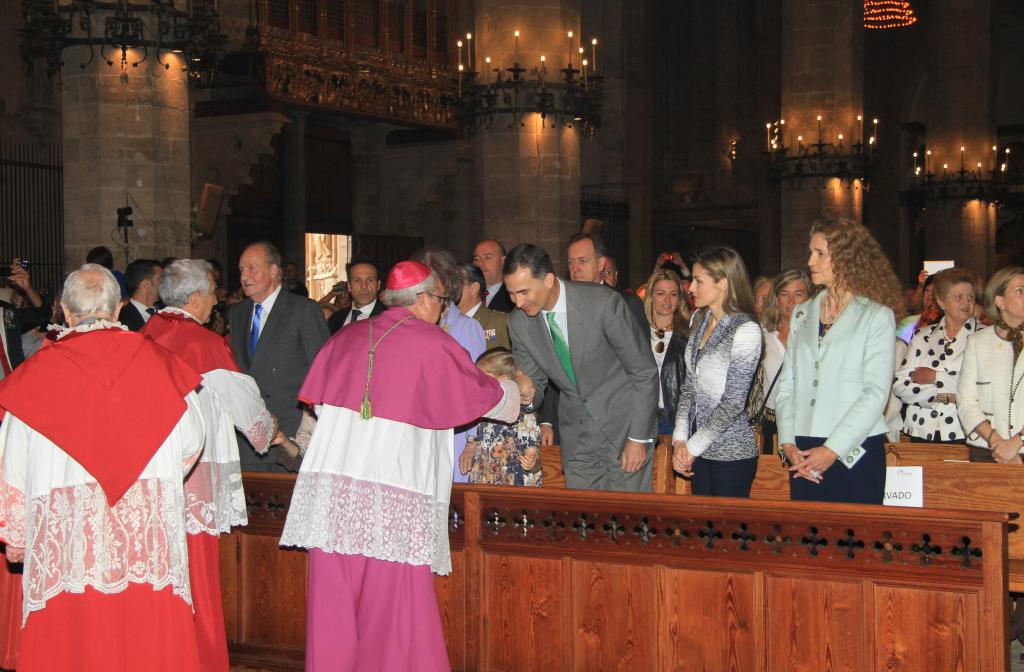 La Familia Real en la Seu