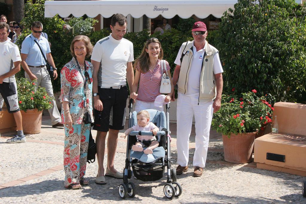 PALMA. FAMILIA REAL. VACACIONES DE VERANO DE LA FAMILIA REAL EN MALLORCA.