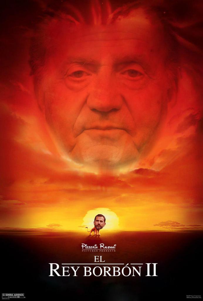 La abdicación del Rey en Internet