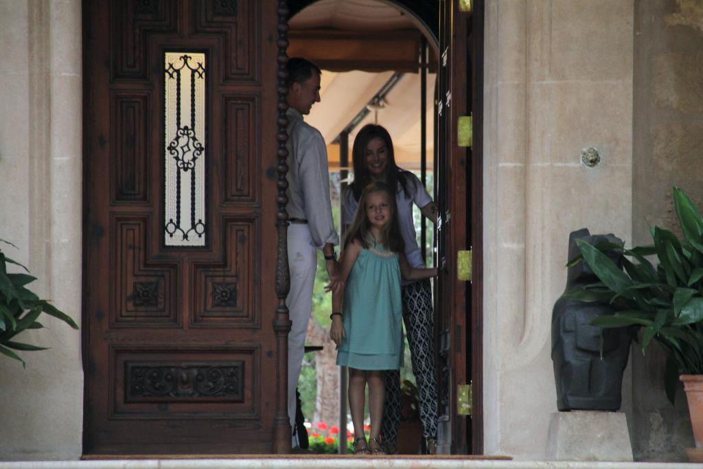 PALMA POSADO EN MARIVENT DE LA FAMILIA REAL