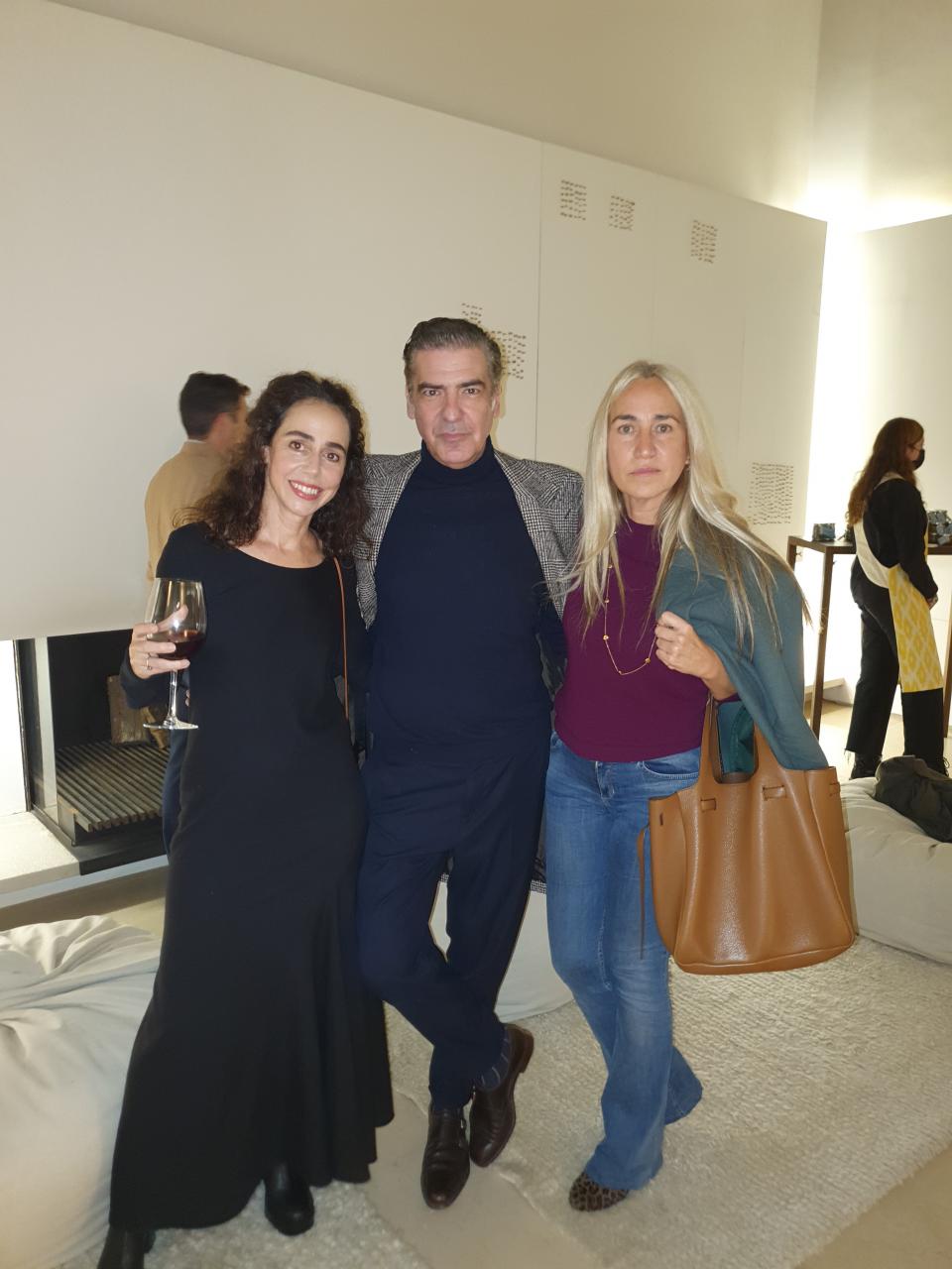 Esteban Mercer, entre amigos