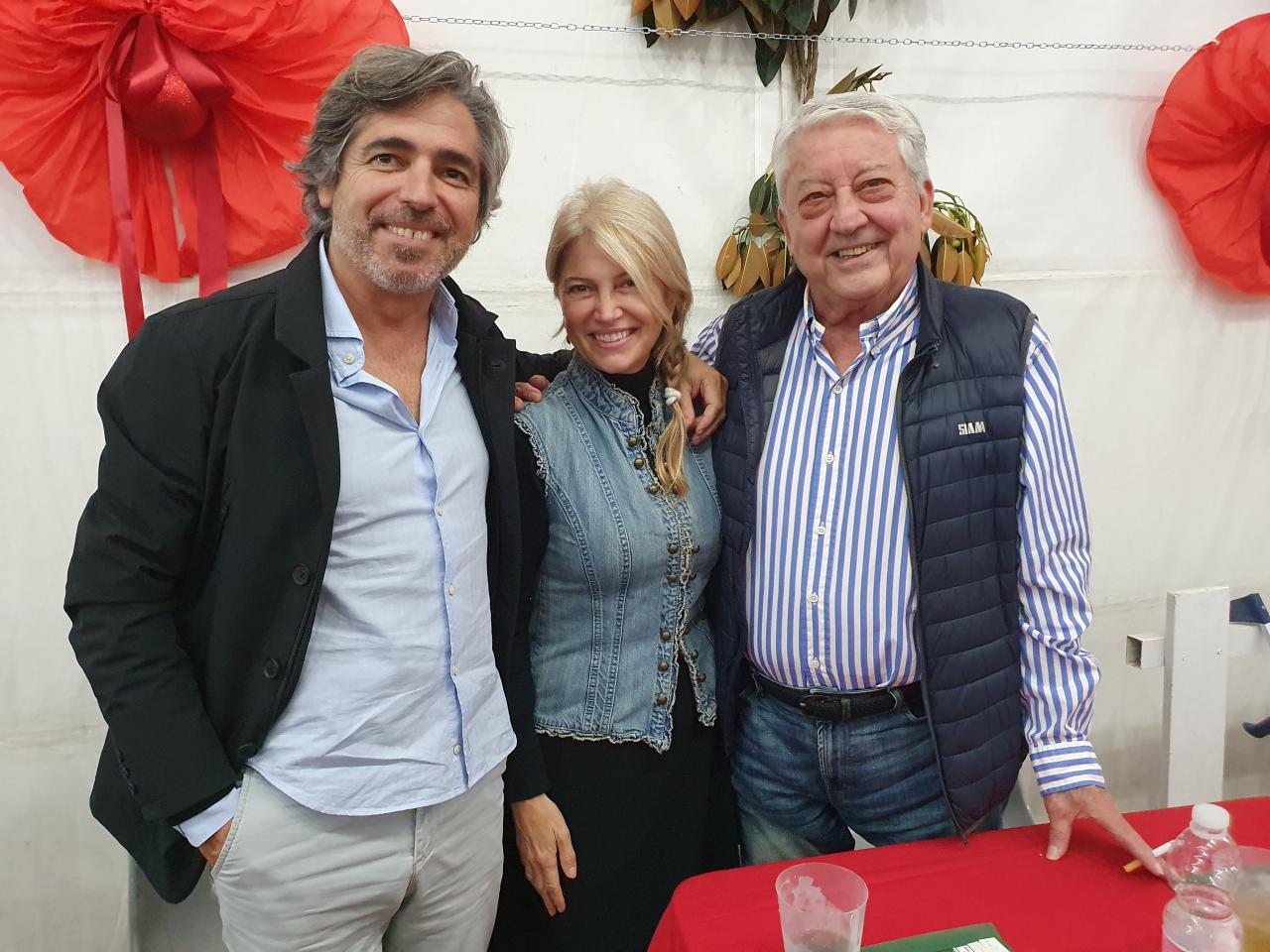 Esteban Mercer, entre amigos