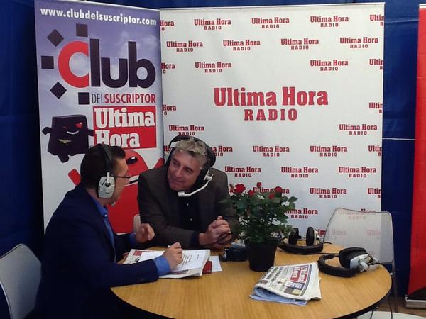Ultima Hora radio en el Dijous Bo