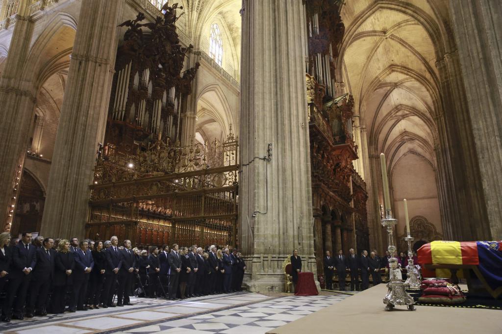 El funeral de la duquesa de Alba