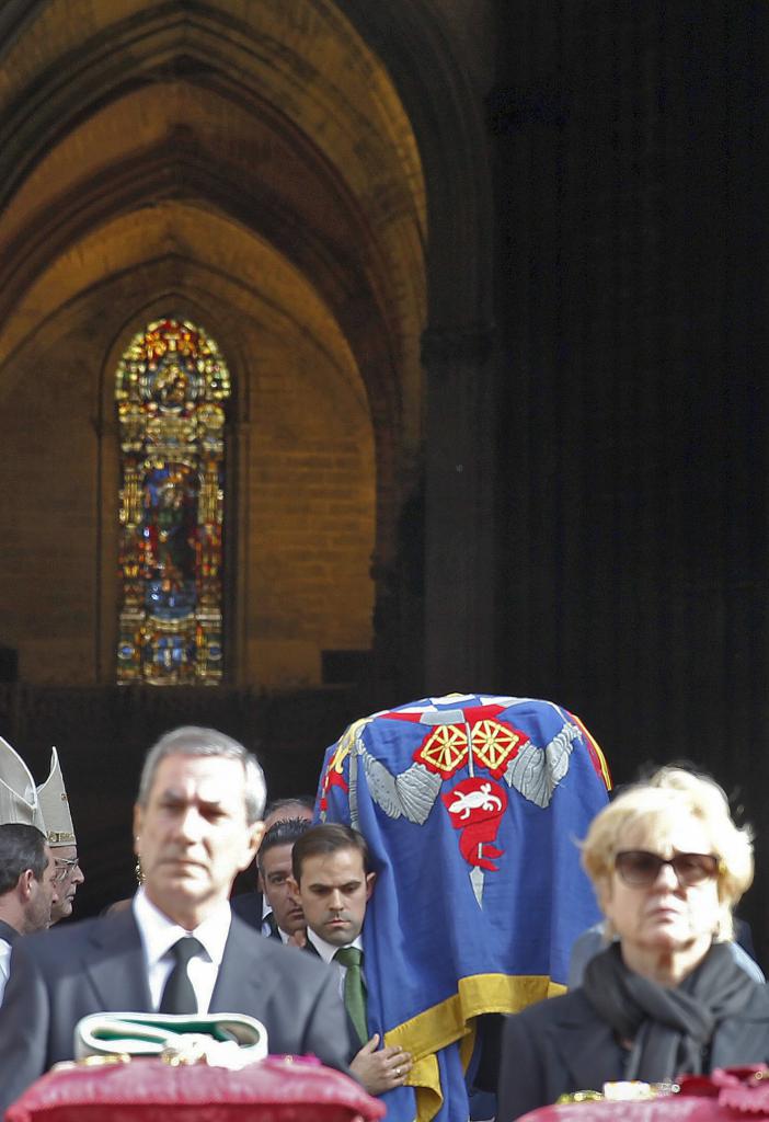 El funeral de la duquesa de Alba