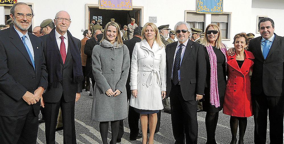 Artillería e Infanteria celebraron sus patronas