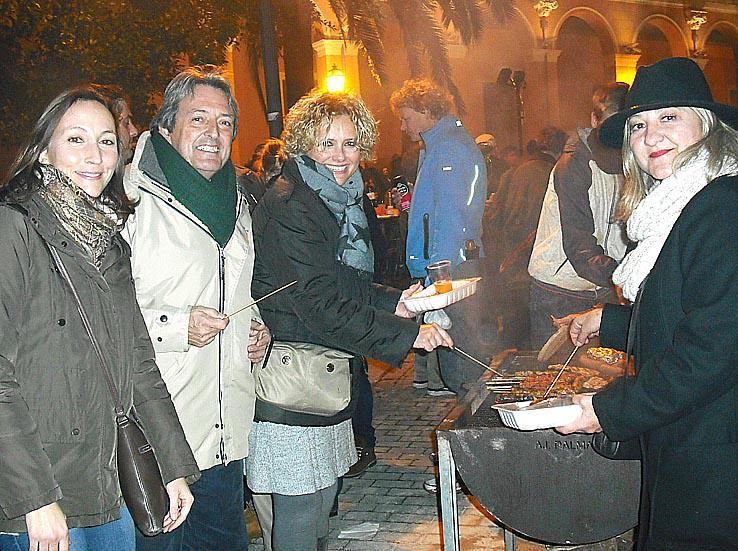Foguerons de Sant Sebastià en Palma