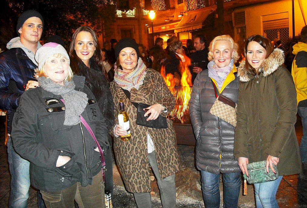 Foguerons de Sant Sebastià en Palma