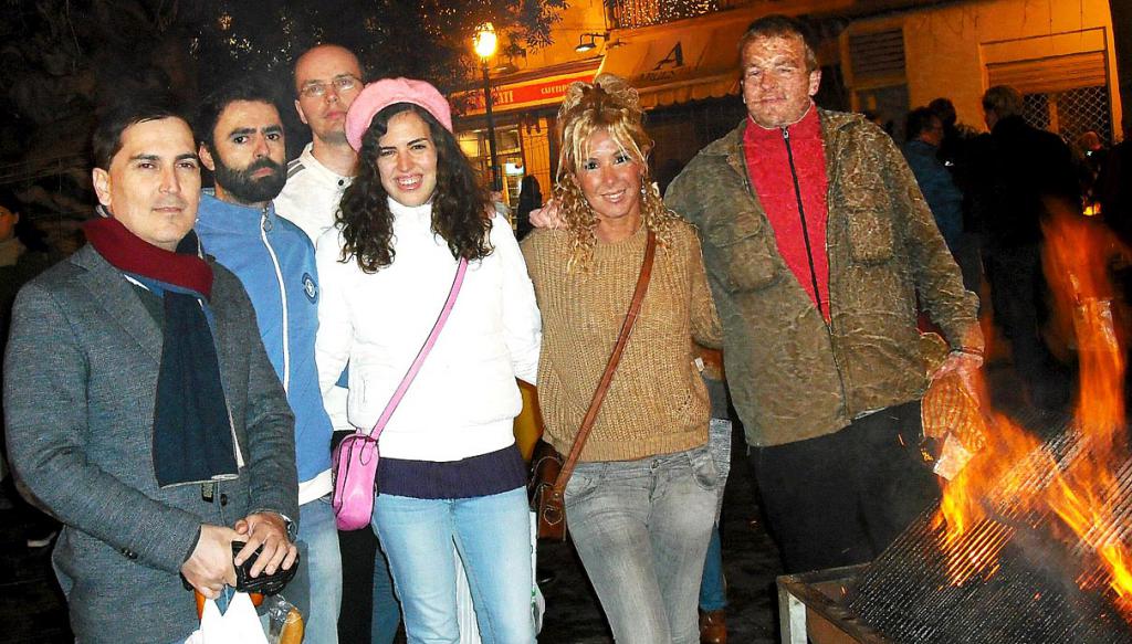 Foguerons de Sant Sebastià en Palma