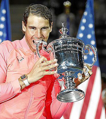 2017. Cuatro años después, alcanza la cima en el US Open tras vencer a Anderson en la final.