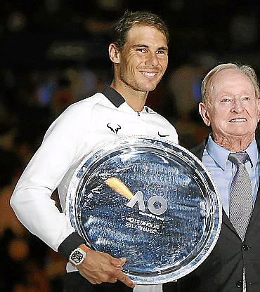 2017. Sin finales en 2015 ni 2016, cae en Australia ante Federer. Fue una gran final a 5 sets.