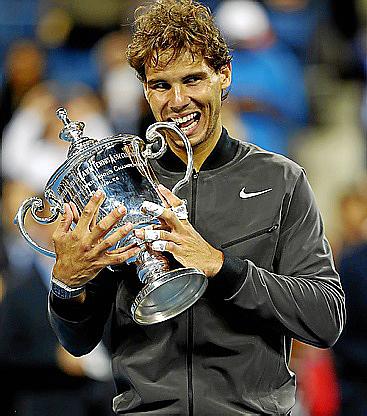2013. Gana ante Djokovic su segundo US Open ante un Djokovic que no puede hacer nada.