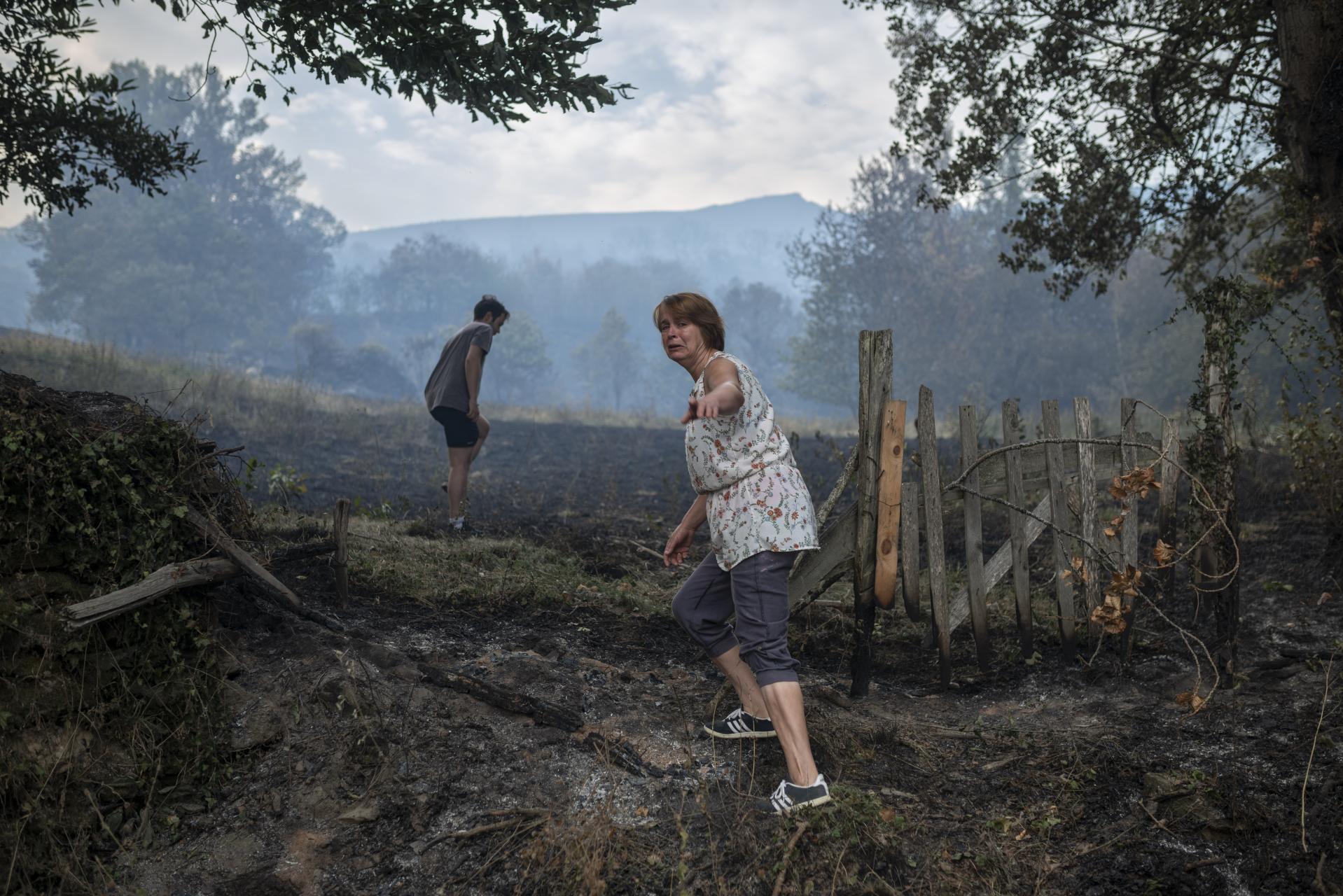 Incendios en Galicia