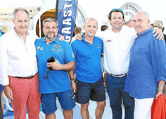 Entrega de los trofeos Gaastra Palma Vela