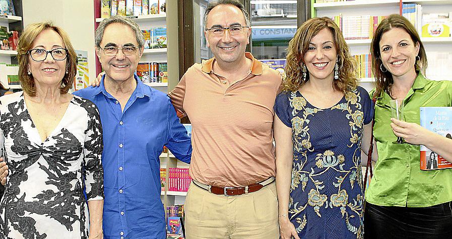 Maria de la Pau Janer presenta su nuevo libro