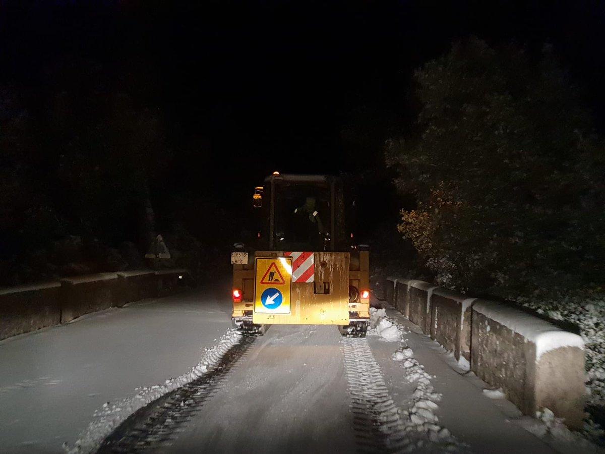 Nieve en Mallorca incidencias y carreteras afectadas