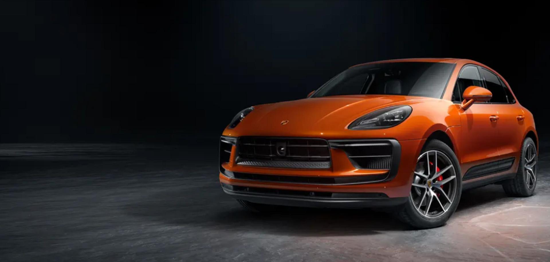 un imponente Macan, que se presentará en noviembre.