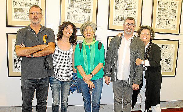 Còmic Nostrum inaugura una muestra del dibujante Boucq