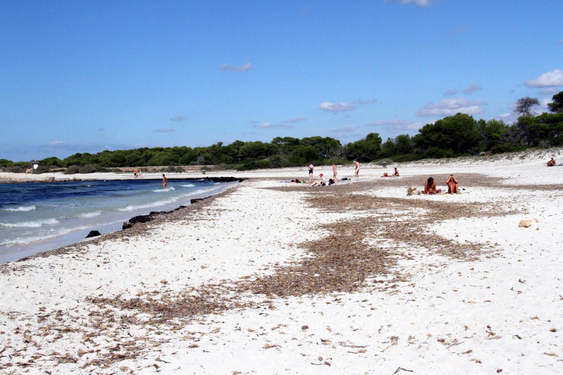playa es caragol ses salines santanyi