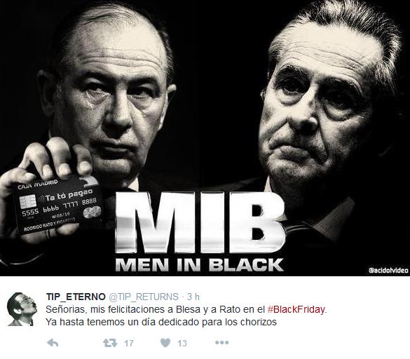 'Black' de viernes y de 'tarjetas black'