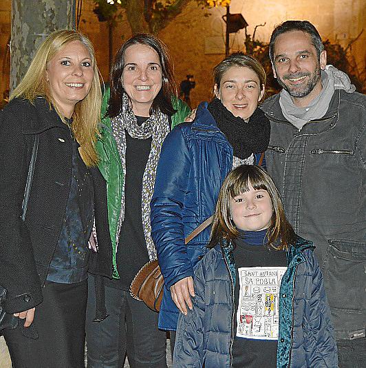 Elección del "clamater" de Sant Antoni en sa Pobla