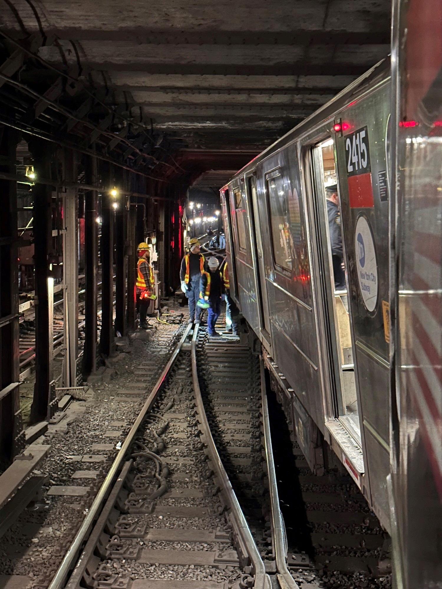 Choque de trenes en Nueva York deja 24 heridos leves