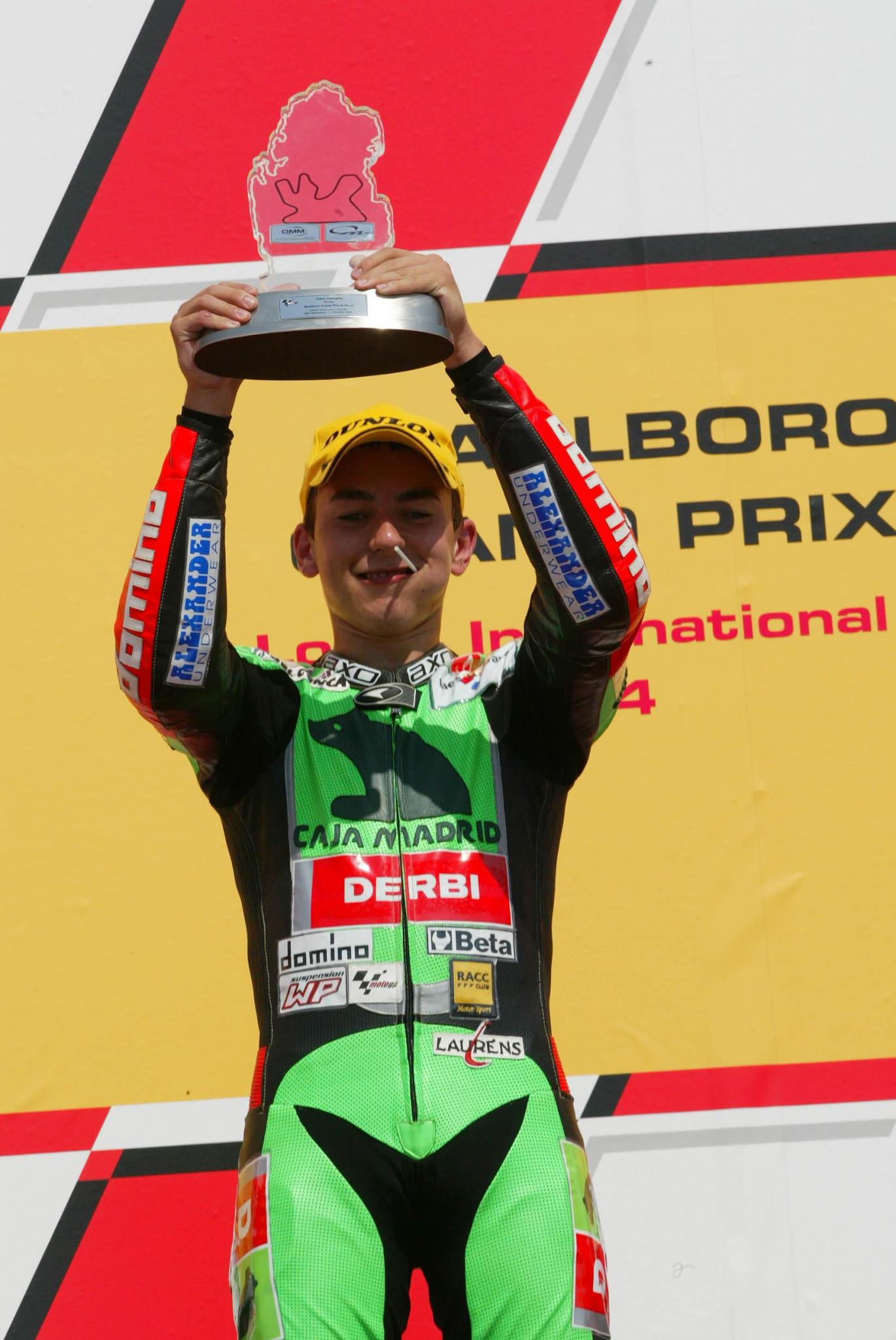 Lorenzo en su paso por 125cc