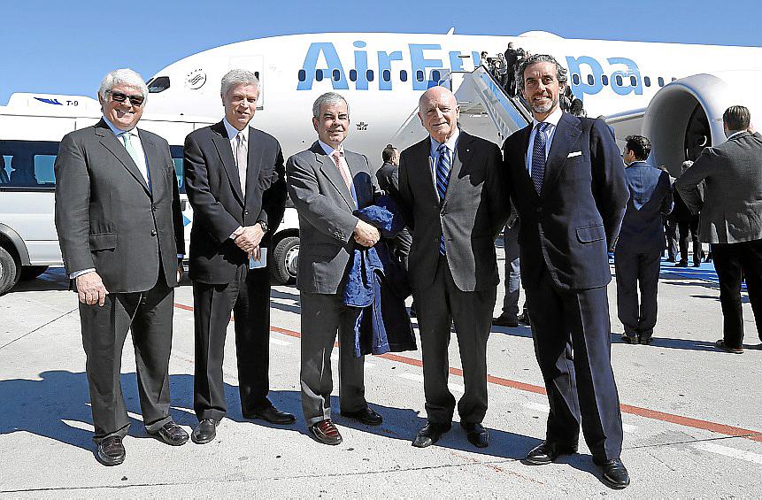 Air Europa presenta su primer Boeing 787