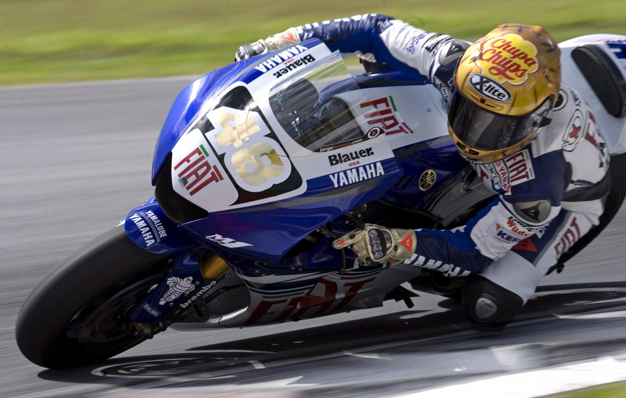Lorenzo en sus primeros años en Moto GP