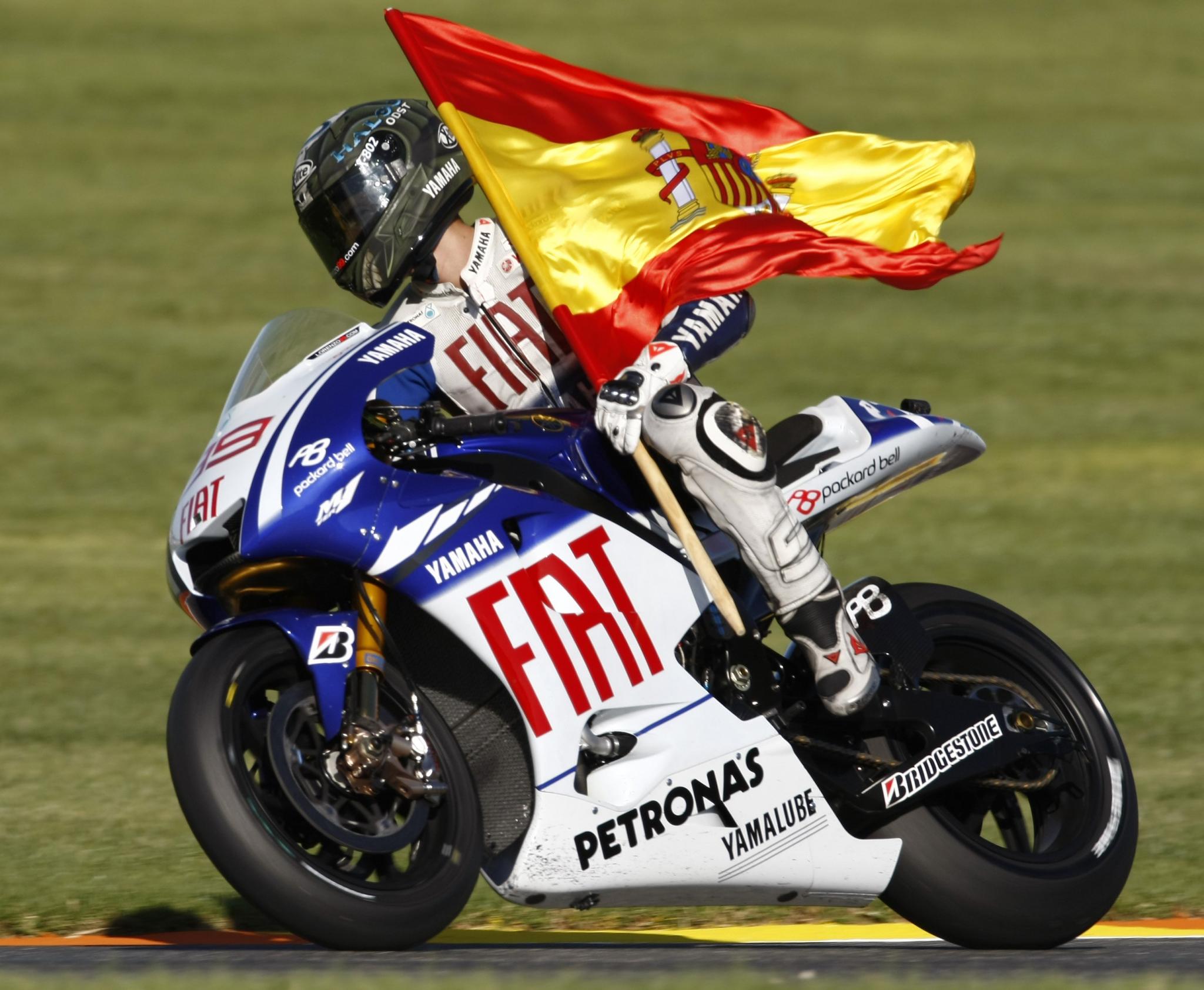 Lorenzo en sus primeros años en Moto GP