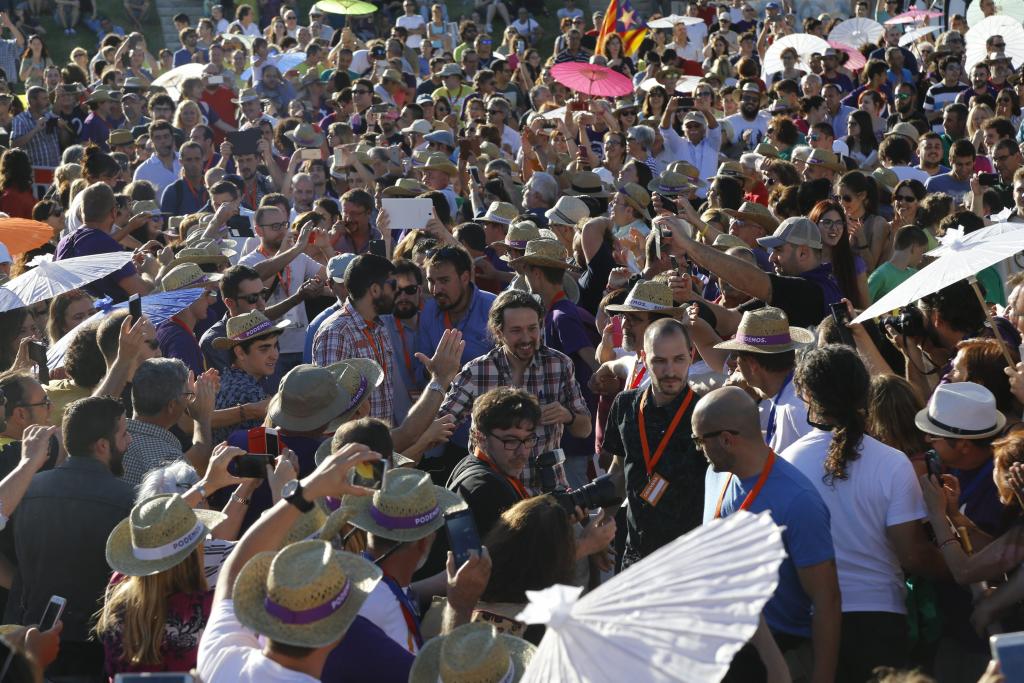 Mitin de Podemos en Palma