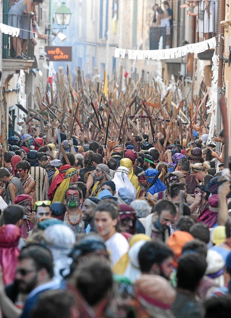 Moros y cristianos en Pollença