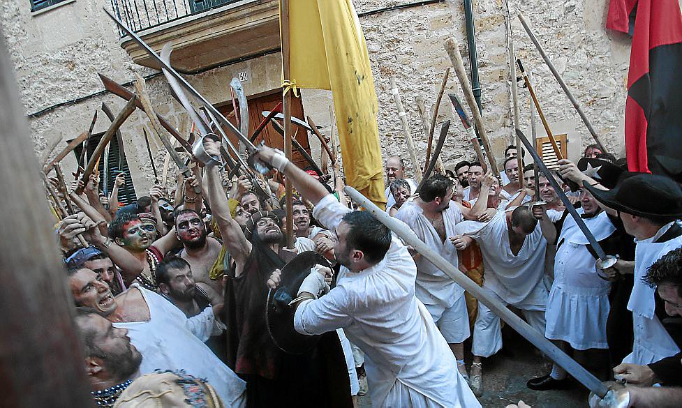 Moros y cristianos en Pollença