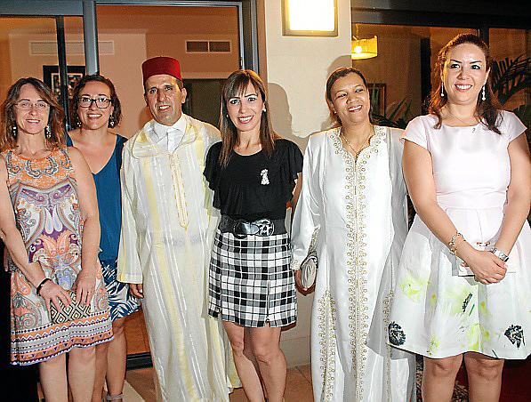 Recepción por la fiesta nacional de Marruecos